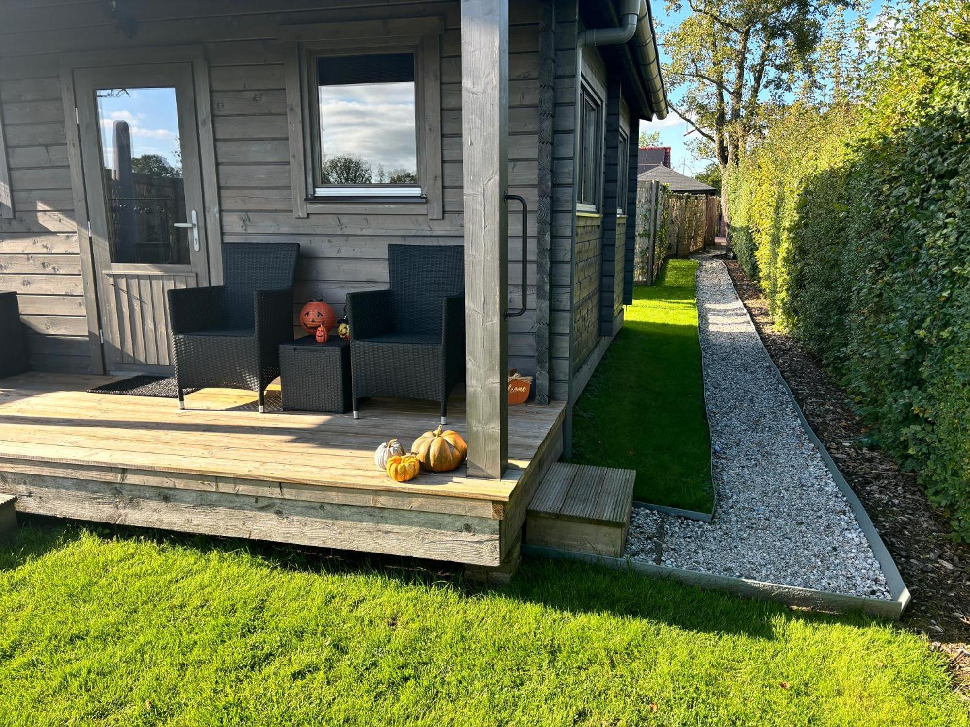 Chalet In Het Groen Met Airco Drachtstercompagnie Eksteriør billede