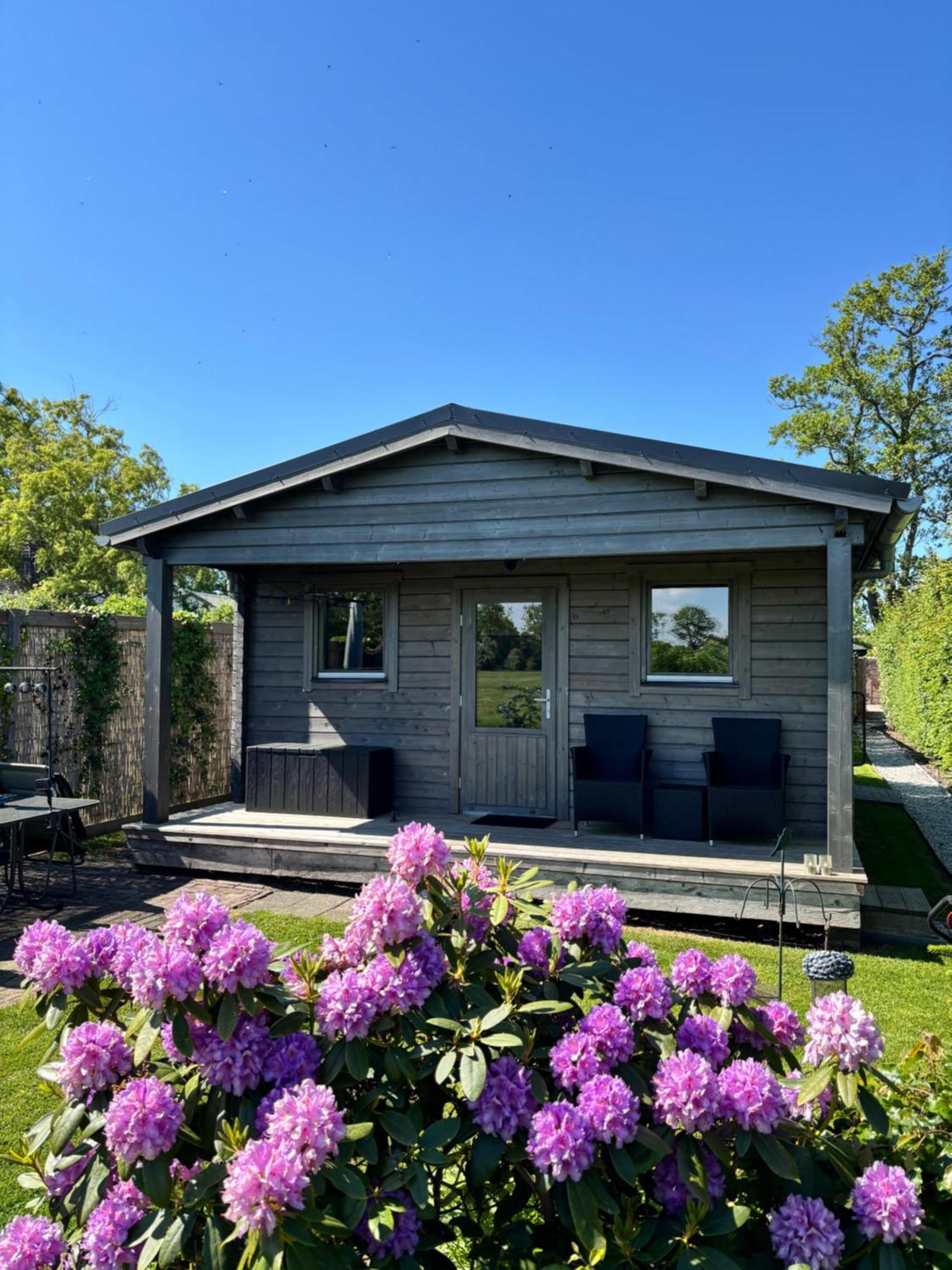 Chalet In Het Groen Met Airco Drachtstercompagnie Eksteriør billede